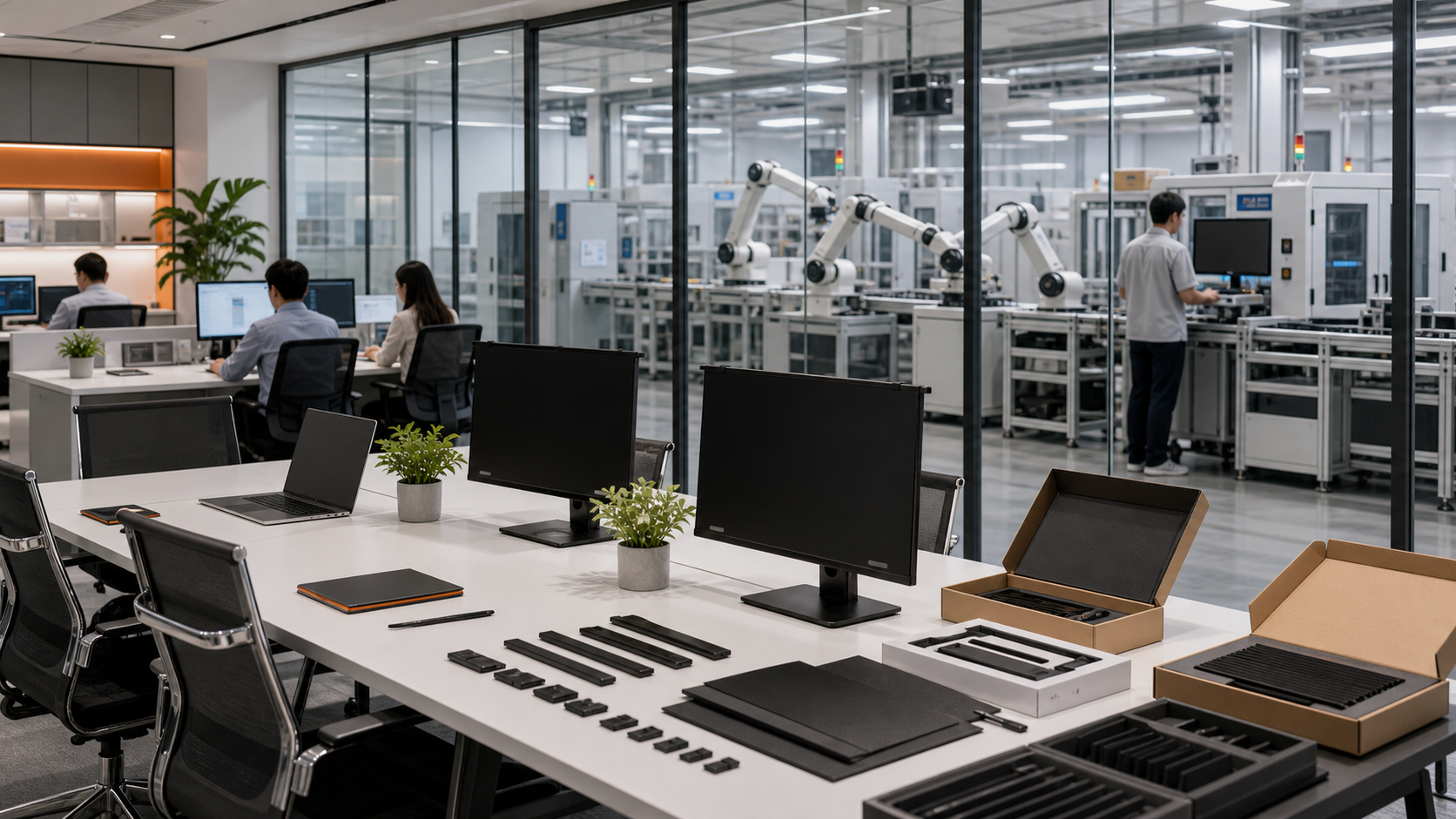 KAEPKEEX modern office and product planning environment